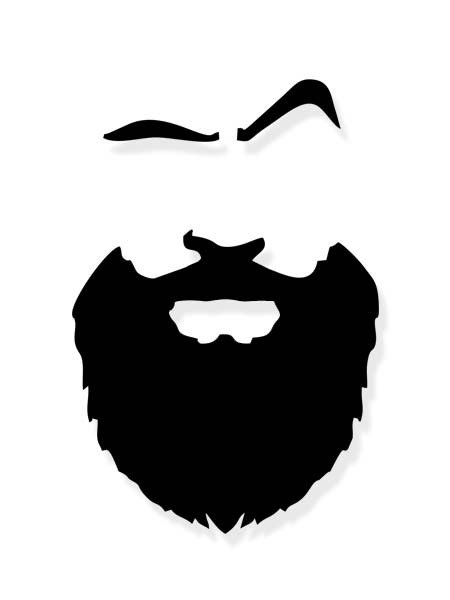 Aufkleber Bart Hipster Beard Sticker